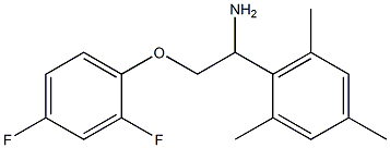 2-[1-amino-2-(2,4-difluorophenoxy)ethyl]-1,3,5-trimethylbenzene|