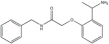 2-[2-(1-aminoethyl)phenoxy]-N-benzylacetamide