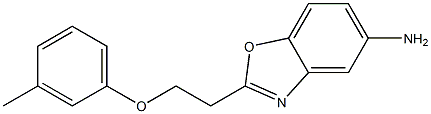 2-[2-(3-methylphenoxy)ethyl]-1,3-benzoxazol-5-amine