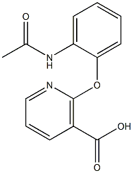 2-[2-(acetylamino)phenoxy]nicotinic acid