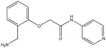 2-[2-(aminomethyl)phenoxy]-N-pyridin-4-ylacetamide