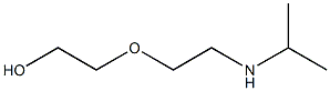 2-[2-(propan-2-ylamino)ethoxy]ethan-1-ol Struktur