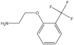 2-[2-(trifluoromethyl)phenoxy]ethanamine,,结构式
