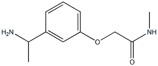 2-[3-(1-aminoethyl)phenoxy]-N-methylacetamide