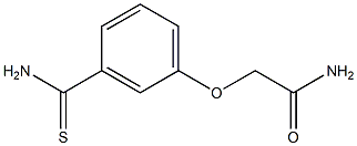 2-[3-(aminocarbonothioyl)phenoxy]acetamide