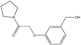 2-[3-(hydroxymethyl)phenoxy]-1-(pyrrolidin-1-yl)ethan-1-one|