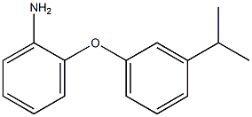  2-[3-(propan-2-yl)phenoxy]aniline