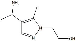 2-[4-(1-aminoethyl)-5-methyl-1H-pyrazol-1-yl]ethan-1-ol