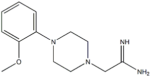 2-[4-(2-methoxyphenyl)piperazin-1-yl]ethanimidamide