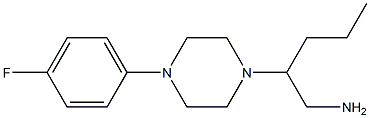  2-[4-(4-fluorophenyl)piperazin-1-yl]pentan-1-amine