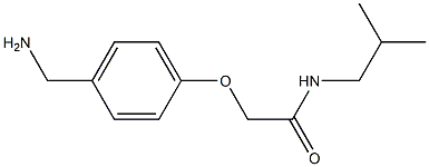 2-[4-(aminomethyl)phenoxy]-N-isobutylacetamide|