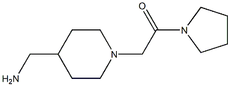 2-[4-(aminomethyl)piperidin-1-yl]-1-(pyrrolidin-1-yl)ethan-1-one