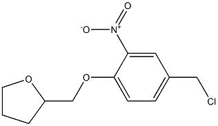 2-[4-(chloromethyl)-2-nitrophenoxymethyl]oxolane|