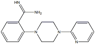 2-[4-(pyridin-2-yl)piperazin-1-yl]benzene-1-carboximidamide|