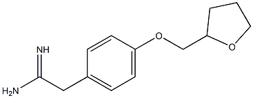  2-[4-(tetrahydrofuran-2-ylmethoxy)phenyl]ethanimidamide