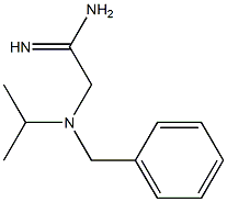 2-[benzyl(isopropyl)amino]ethanimidamide Struktur