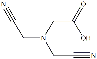 2-[bis(cyanomethyl)amino]acetic acid Structure