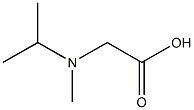 2-[methyl(propan-2-yl)amino]acetic acid Structure