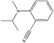 2-[methyl(propan-2-yl)amino]benzonitrile 结构式