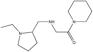 2-{[(1-ethylpyrrolidin-2-yl)methyl]amino}-1-(piperidin-1-yl)ethan-1-one Structure