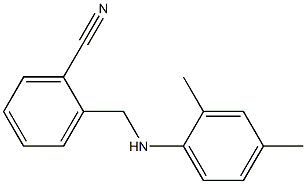  2-{[(2,4-dimethylphenyl)amino]methyl}benzonitrile