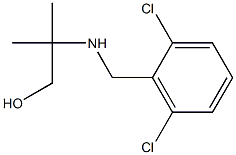 2-{[(2,6-dichlorophenyl)methyl]amino}-2-methylpropan-1-ol Structure