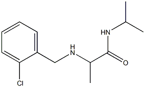  2-{[(2-chlorophenyl)methyl]amino}-N-(propan-2-yl)propanamide