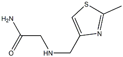 2-{[(2-methyl-1,3-thiazol-4-yl)methyl]amino}acetamide