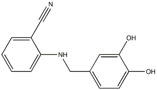 2-{[(3,4-dihydroxyphenyl)methyl]amino}benzonitrile