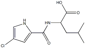 2-{[(4-chloro-1H-pyrrol-2-yl)carbonyl]amino}-4-methylpentanoic acid