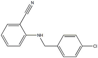 2-{[(4-chlorophenyl)methyl]amino}benzonitrile