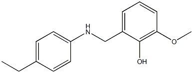 2-{[(4-ethylphenyl)amino]methyl}-6-methoxyphenol