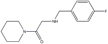  2-{[(4-fluorophenyl)methyl]amino}-1-(piperidin-1-yl)ethan-1-one