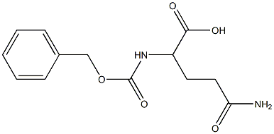 2-{[(benzyloxy)carbonyl]amino}-4-carbamoylbutanoic acid Structure