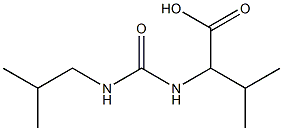 2-{[(isobutylamino)carbonyl]amino}-3-methylbutanoic acid|