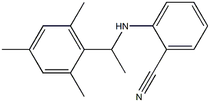  2-{[1-(2,4,6-trimethylphenyl)ethyl]amino}benzonitrile