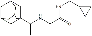  2-{[1-(adamantan-1-yl)ethyl]amino}-N-(cyclopropylmethyl)acetamide