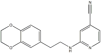 2-{[2-(2,3-dihydro-1,4-benzodioxin-6-yl)ethyl]amino}isonicotinonitrile