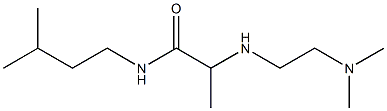 2-{[2-(dimethylamino)ethyl]amino}-N-(3-methylbutyl)propanamide