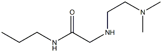  2-{[2-(dimethylamino)ethyl]amino}-N-propylacetamide