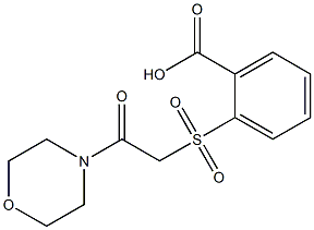 2-{[2-(morpholin-4-yl)-2-oxoethane]sulfonyl}benzoic acid