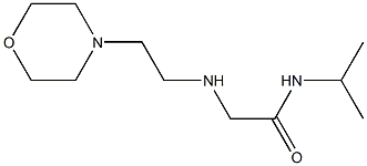2-{[2-(morpholin-4-yl)ethyl]amino}-N-(propan-2-yl)acetamide