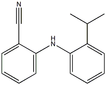 2-{[2-(propan-2-yl)phenyl]amino}benzonitrile