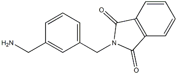 2-{[3-(aminomethyl)phenyl]methyl}-2,3-dihydro-1H-isoindole-1,3-dione Structure