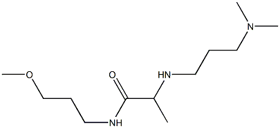 2-{[3-(dimethylamino)propyl]amino}-N-(3-methoxypropyl)propanamide