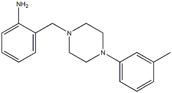 2-{[4-(3-methylphenyl)piperazin-1-yl]methyl}aniline Struktur