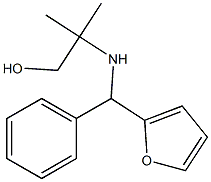 2-{[furan-2-yl(phenyl)methyl]amino}-2-methylpropan-1-ol