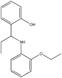  2-{1-[(2-ethoxyphenyl)amino]propyl}phenol