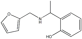 2-{1-[(2-furylmethyl)amino]ethyl}phenol Structure