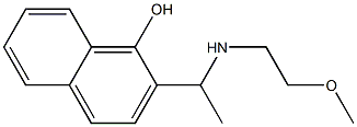 2-{1-[(2-methoxyethyl)amino]ethyl}naphthalen-1-ol